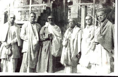 Jayapataka Swami with Srila Prabhupada